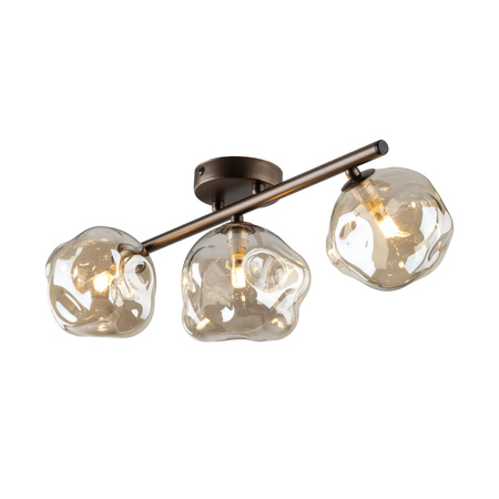 LAVA BROWN LAMPA SUFITOWA 3xG9