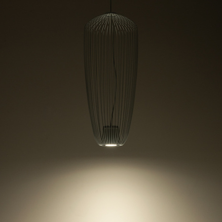 Lampa wisząca PUMPKIN silk grey S 11242 Nowodvorski