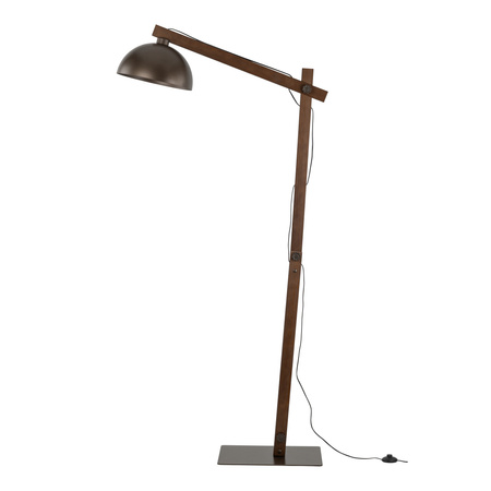 Lampa podłogowa OSLO BROWN 1xE27