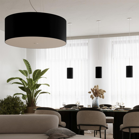 Sollux Lighting Plafon Lampa sufitowa OTTO 60cm czarny
