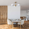 Lampa sufitowa Roma 3xE14 złota 