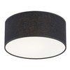 Lampa sufitowa RONDO Black 4xE27 500