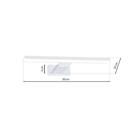 Kinkiet SHINE WHITE 7W LED