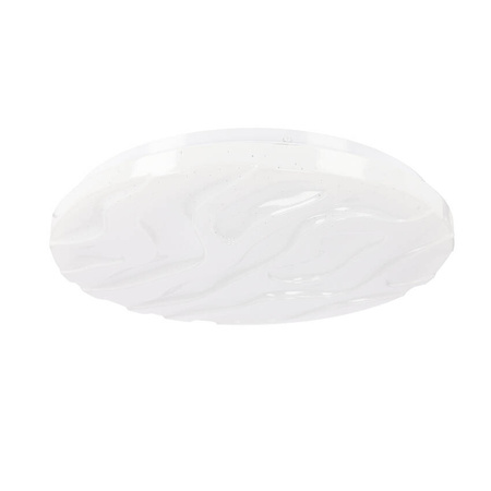 Nevada lampa sufitowa plafon biały 15w led 29 cm efekt sky