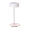 Lampka Biurkowa Nocna V-TAC 3W LED 23cm Ładowanie USB CCT Ściemnianie Biała 
