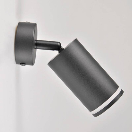 Lampa ścienno-sufitowa PARIS 1 GU10 Czarna
