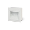 Oprawa Schodowa LED V-TAC 3W LED Kwadrat Biała 230V VT-1143 4000K 200lm