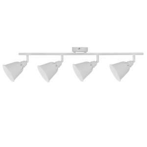 Lampa ruchoma ścienno-sufitowa FIONA-4 Biała E14x4