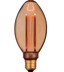 Żarówka dekoracyjna LED E27 B75 4W Deco Amber 1800K