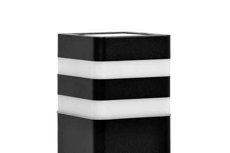 Czarna lampa ogrodowa, styl klasyczny, IP44 K-8208 z serii TAMIZA