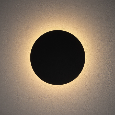 Nowodvorski Kinkiet czarny RING LED S