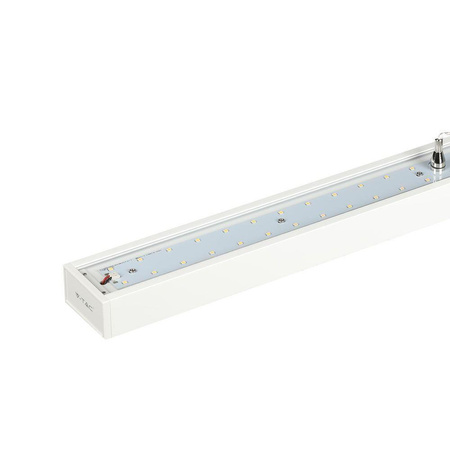 Oprawa V-TAC LED Linear SAMSUNG CHIP 60W Góra Dół Zwieszana Ściemnialna UGR6 Biała VT-7-61-W 4000K 6600lm 5 Lat Gwarancji