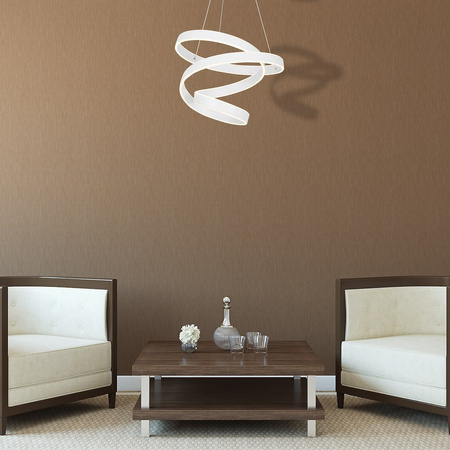 Lampa wisząca ANDROMEDA WHITE 45W LED biała