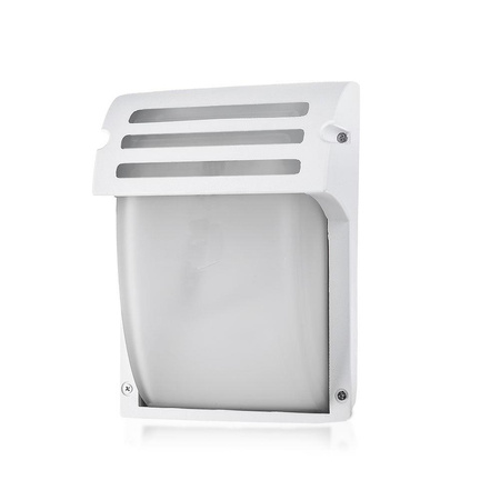 Kinkiet Ogrodowy V-TAC Szkło Biały Mat VT-754