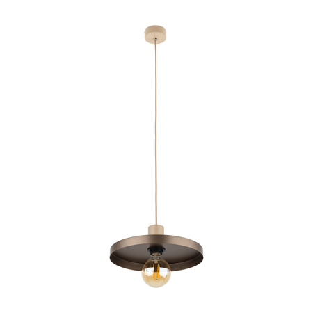 Tk Lighting SILA SABIA BROWN lampa wisząca 1XE27 300