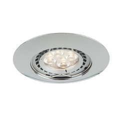 Oprawa OZZO DINA 111-CH okrągła stała metal chrom