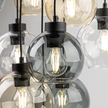 Lampa wisząca CUBUS MIX 9xE27 KOŁO