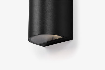 Klasyczny kinkiet elewacyjny, na dwie żarówki K-8209 z serii PRIMA