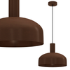 Lampa wisząca VISBY CZEKOLADOWY 1xE27