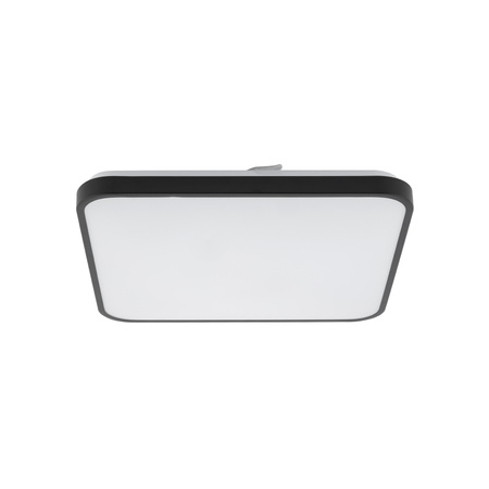 Nowodvorski Plafon czarny biały kwadratowy AGNES SQUARE LED