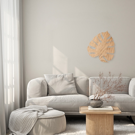 Kinkiet MONSTERA Wood Dąb 3xG9