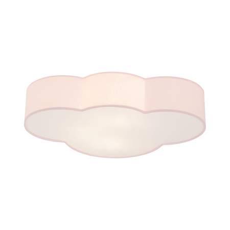 Tk Lighting CLOUD lampa sufitowa RÓŻOWA 4xE27