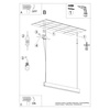 Lampa wisząca drewniana LYKKE  LED 29W 4000K 120cm
