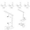 Lampa biurkowa Led TOLEDO Czarna