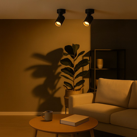 Oprawa Volf Spot Czarny 1xGU10