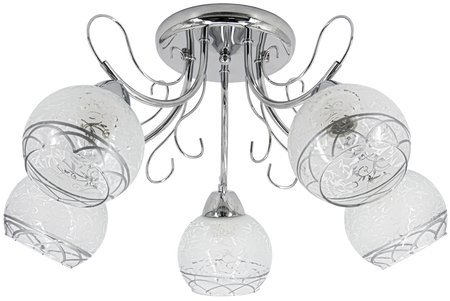Lampa sufitowa Togo 5xE27 Chrom