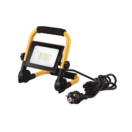 Naświetlacz led RINO  30W 4000K 2550lm stojak, kabel 3m, wtyczka