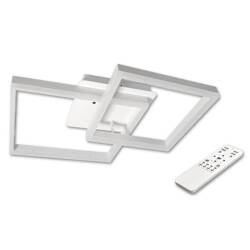 Plafon lampa LED Galaxis Herkules 70W 54x54x13cm kwadratowy biały + pilot