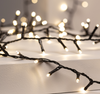 Lampki choinkowe  LED Girlanda świetlna czarna 35m długa IP44