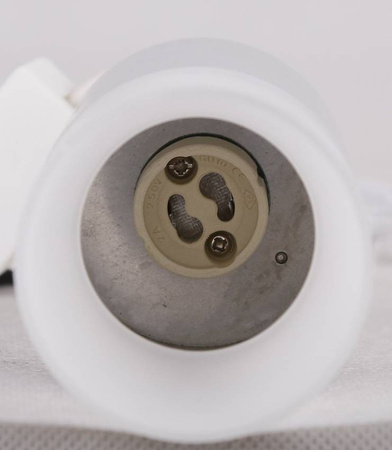 Oprawa natynkowa tuba Szara z mrożonym szkłem na żarówkę GU10 Candellux 2273686