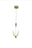 Light prestige Mariposa 1 wisząca złota LP-1715/1P