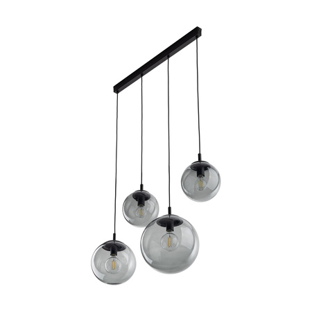 Lampa wisząca ESME Graphite 4xE27 listwa