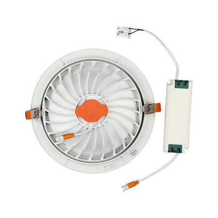Oprawa V-TAC LED Downlight SAMSUNG CHIP 30W Ruchoma VT-2-30 6500K 2920lm 5 Lat Gwarancji