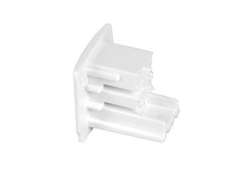 Zaślepka końcowa biała szyny 3 - fazowej  oświetleniowej