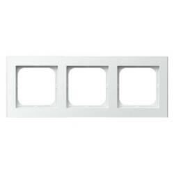 Ramka potrójna Sonata Ospel Biała IP20