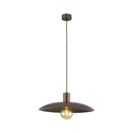 Tk Lighting ASTRA BROWN lampa wisząca 1XE27 