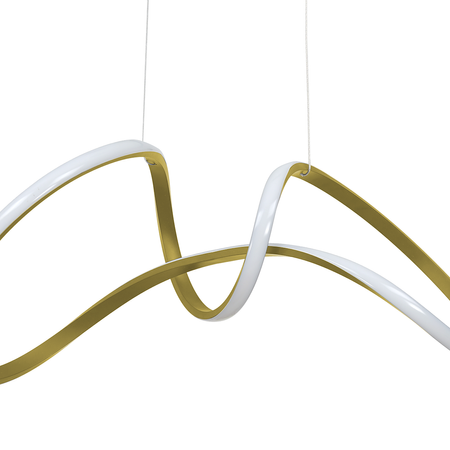 Lampa wisząca TESORO GOLD 48W LED złota