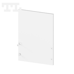 Zaślepka aluminiowa biała P23-3 + P23-4 + P23-6 bez otworu (wkręty w komplecie) (nr kat 7723414)