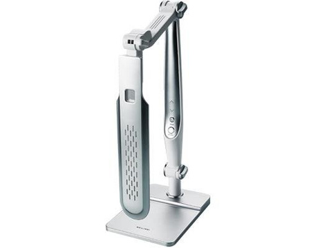 Lampka biurkowa led 10W srebrna na biurko zaciskowa z klipsem