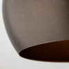 Lampa wisząca ZOE Brown 1xE27 S