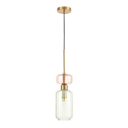 Szklana lampa wisząca MOLLY GREEN 1xE14