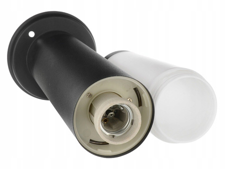 Lampa ogrodowa E27 stojąca 65cm czarna 
