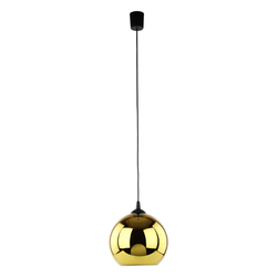 Lampa wisząca CUBUS ZŁOTY 1xE27