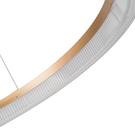 Light prestige Midway Cristal wisząca duża złota Triangle LP-033/1P L GD Cristal Triangle