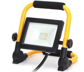 Naświetlacz Przenośny Halogen LED 20W na stojaku z uchwytem + kabel zasilający IP44 6500K