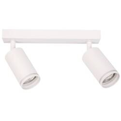 Lampa ścienno-sufitowa PARIS 2 GU10 Biała